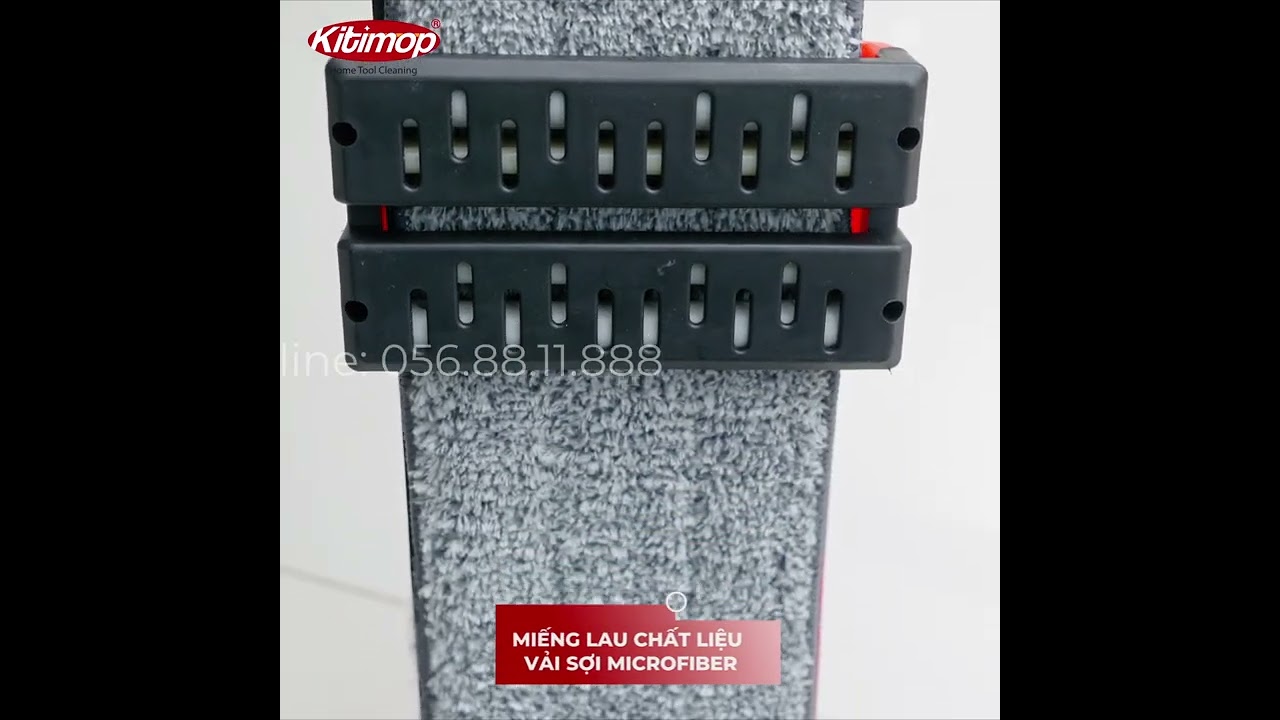 Giới thiệu Cây lau nhà Kitimop-Red max