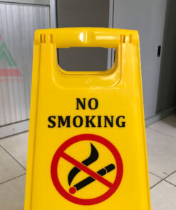 Biển báo sàn cấm hút thuốc