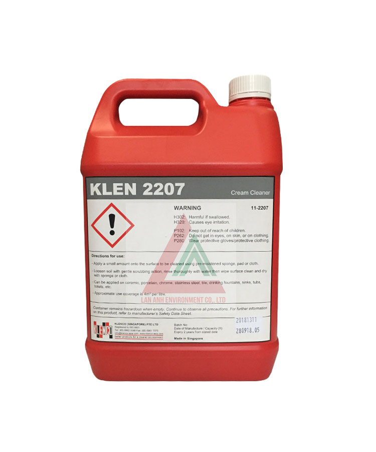 Hóa chất làm sạch inox Klen 2207