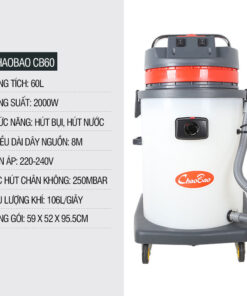 Máy Hút Bụi 60l