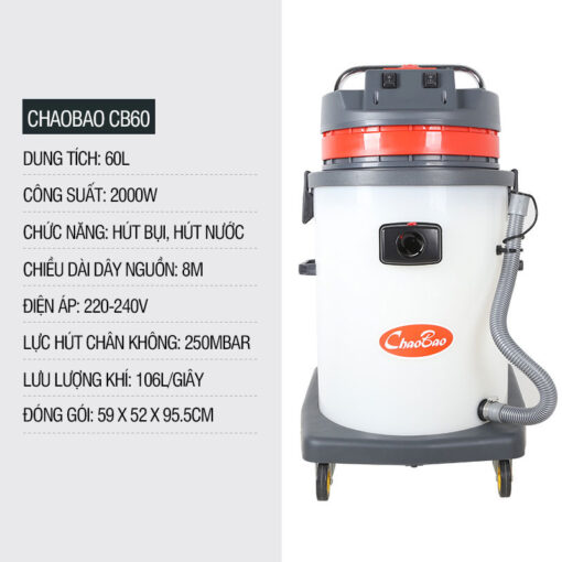 Máy Hút Bụi 60l