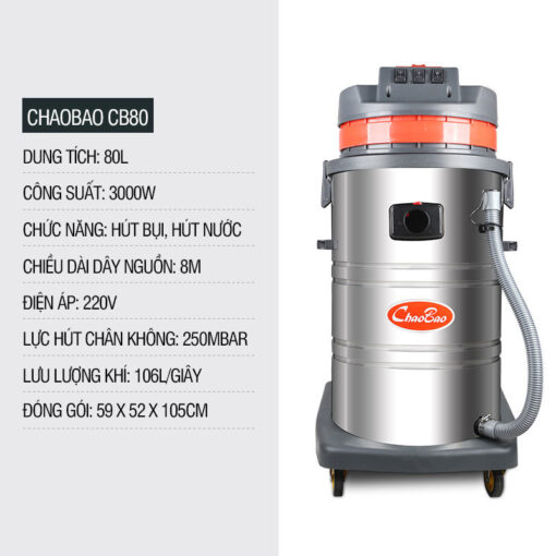 Máy Hút Bụi 80l