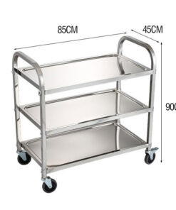 Xe đẩy Thức ăn 3 Tầng