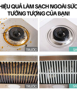 Tẩy Dầu Mỡ Máy Hút Mùi