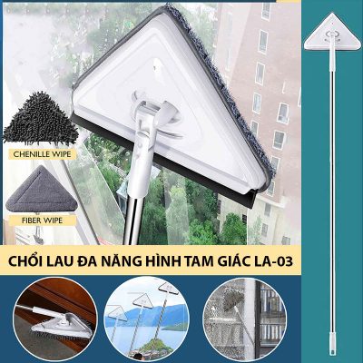 Chổi lau đa năng hình tam giác LA-03