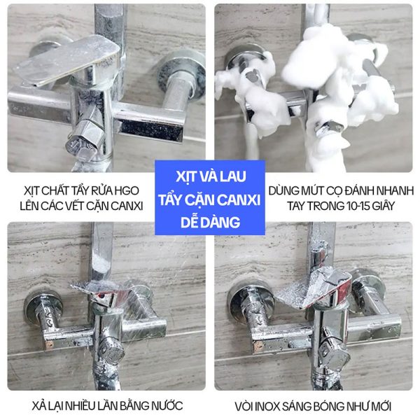 Tay Can Canxi Inox