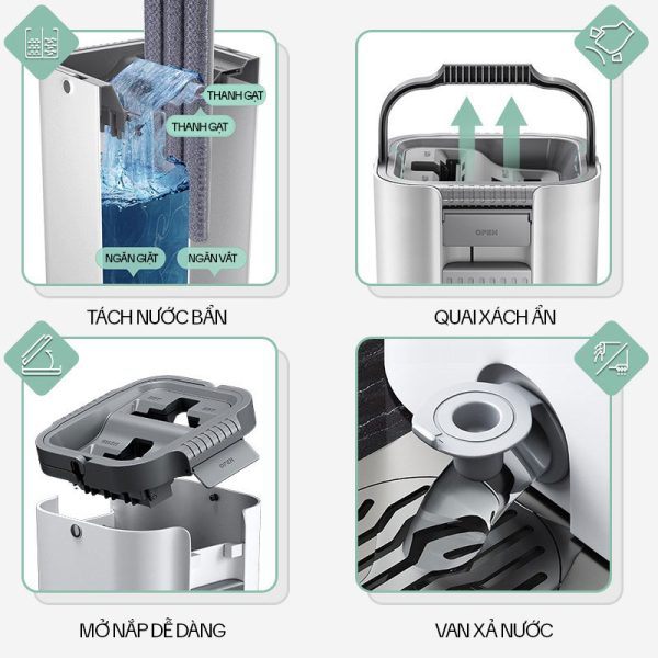Chổi Lau Nhà Tự Vắt
