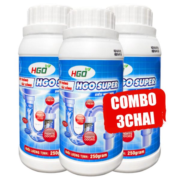 Combo 3 Bột Thông Cống Hgo