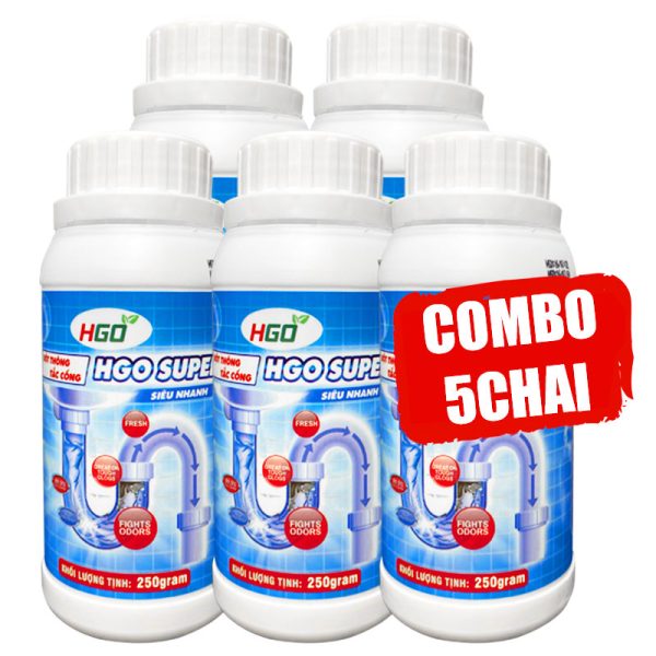 Combo 5 Bột Thông Cống Hgo