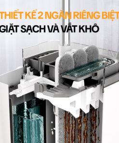 Bộ Lau Nhà Tách Nước Bẩn