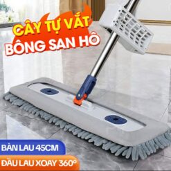 Cây Lau Nhà Tự Vắt KITIMOP CORAL Mã KTMC-01