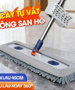 Cây Lau Nhà Tự Vắt KITIMOP CORAL Mã KTMC-01