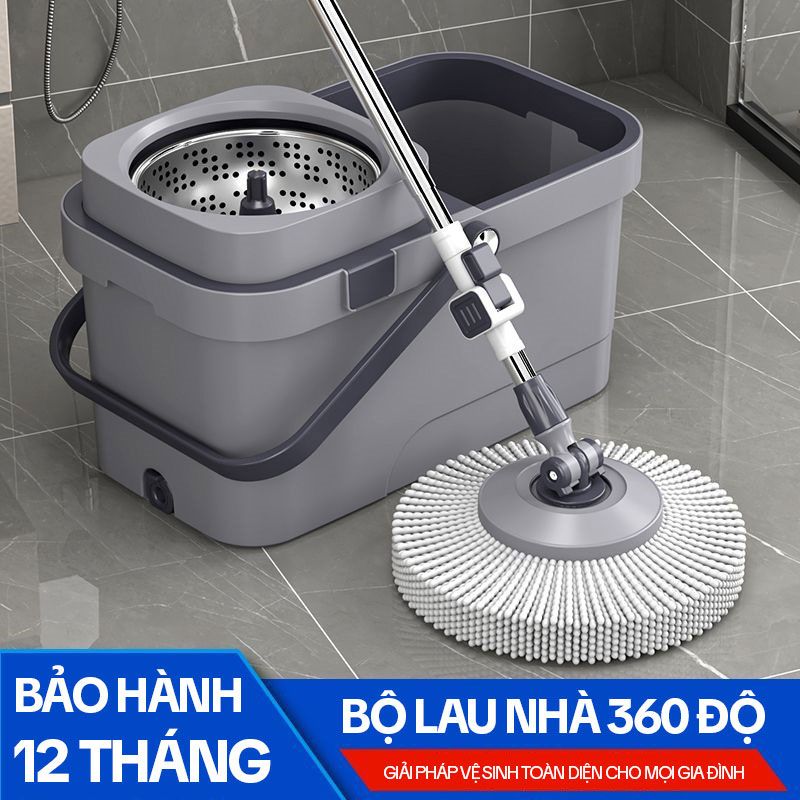 Cây Lau Nhà Xoay 360 Độ KITIMOP KS360