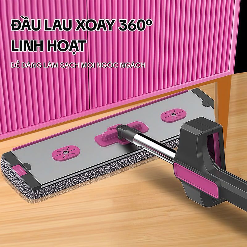 Cây Lau Nhà Tự Vắt KITIMOP KTM-45 PRO - Ảnh 4