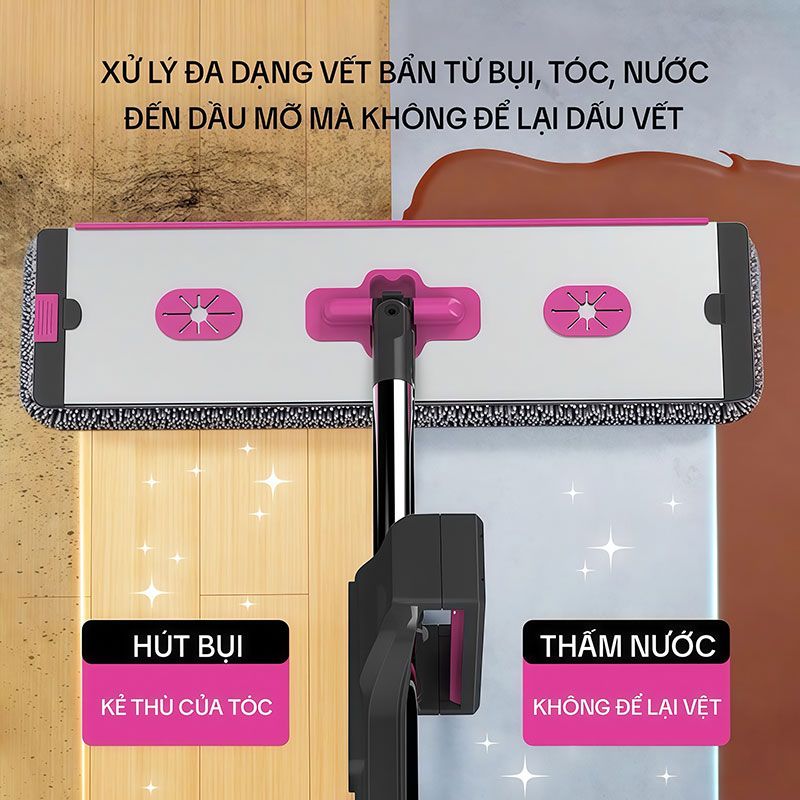 Cây Lau Nhà Tự Vắt KITIMOP KTM-45 PRO - Ảnh 5