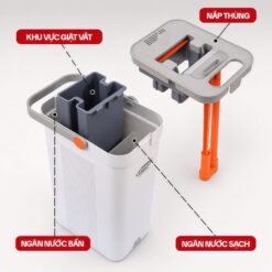 Bộ lau nhà tách nước bẩn Kitmop SC09